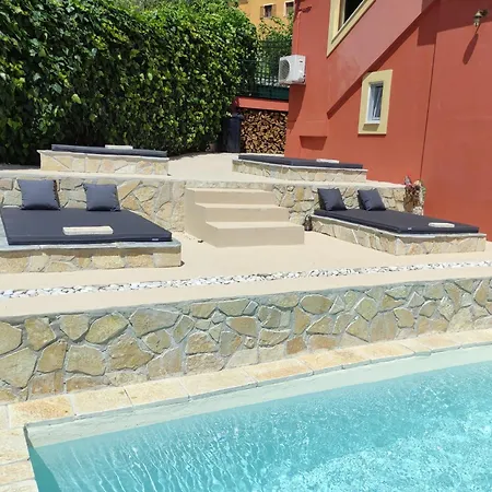 Villa Gkk House Private Swimming Pool Luxury House à Skriperon Extérieur photo